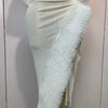 2025 Women White Sequins Top Short Skirt Two Pieces Set Sexy Celebrate Evening Prom Birthday Dress Nightclub Stage Outfit