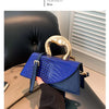 Solid Alligator PU Shoulder and Crossbody Bags Personality Designer Style High Quality Hand Bags for Women 2024 Fashion Hot Sale