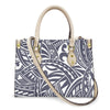 Women Pu Handbag Custom Wholesale Polynesian Tribal Floral Design Women Shoulder Bag Large Capacity Travel Temperament Women Bag