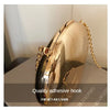 Designer Acrylic Shell Shape Clutch Bag Gold Silver Women Evening Party Bag Cute Shiny Metal Shoulder Crossbody Bags Small Purse