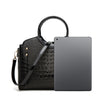New Fashionable Large Capacity Crocodile Pattern Handbag Trendy Women's Crossbody Bag Quality Single Shoulder Bag Motorcycle Equ