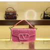 Premium Soft Leather Shoulder Bag For Women Crossbody Handbag Ladies Designer Tote Elegant Purse