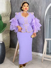 African Dresses for Women 2025 New Fashion Plus Size Sequin Evening Party Long Dress Dashiki Ankara Outfits Robe African Clothes