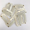 20/50 pieces of 32mm U-shaped wig clips with silicone back, suitable for hair accessory tools