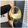 Luxury Designer Evening Clutch Clear Acrylic Women Handbags Fashion Shoulder Bag Half Moon Wedding Purses Party Tote Ladies