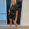 2022 Summer Women's Casual Fashionraglan Sleeve Tie Dye Top + Pants Two Piece Camo Pants Leopard Print Tow Piece Set Ladies Suit