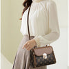 Bags for Women, Printed Fashionable Hand-Held Locks, Commuting Small Square Bag, Fashionable and Versatile Shoulder Crossbody Ba