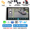Android 14 Car Radio For Toyota RAV4 5 XA50 2018 - 2023 Multimedia Video Player Navigation GPS 2Din Carplay Auto 4G WIFI QLED BT