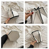 Women's Niche Foldable Bag Multifunctional Messenger Bag Portable Bag High Quality Popular Summer New 2025 Purses and Handbags