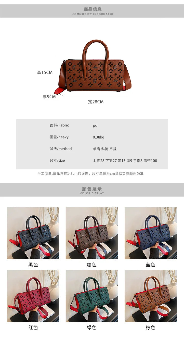 Fashion Women's Classic Luxury Brand Designs A High-quality Single-shoulder Bag That Is Personalized, Casual and Versatile.